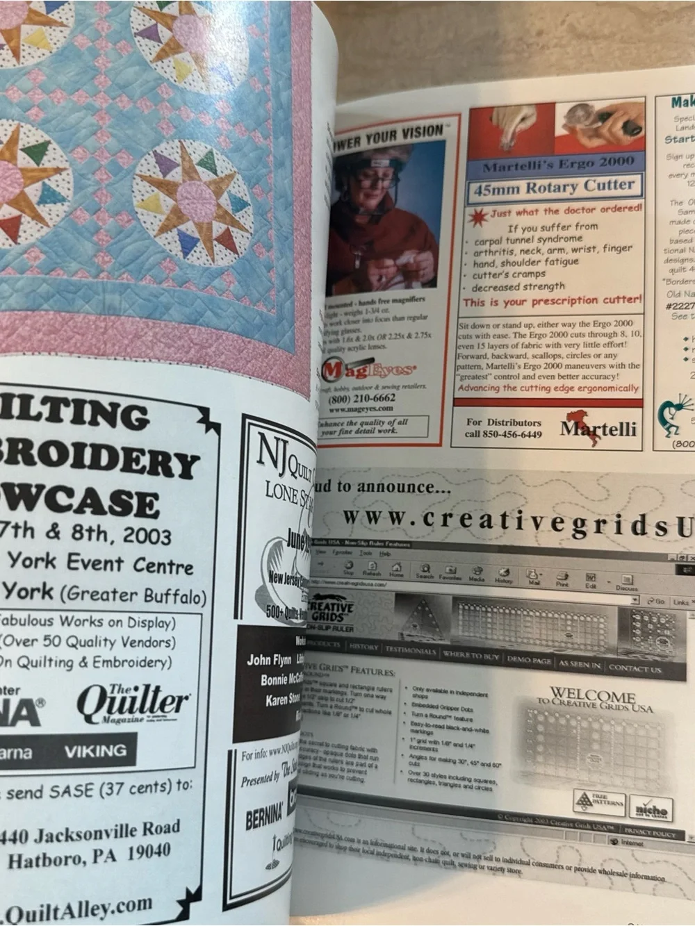 Quilter's World Vintage Magazine‎ June 2003